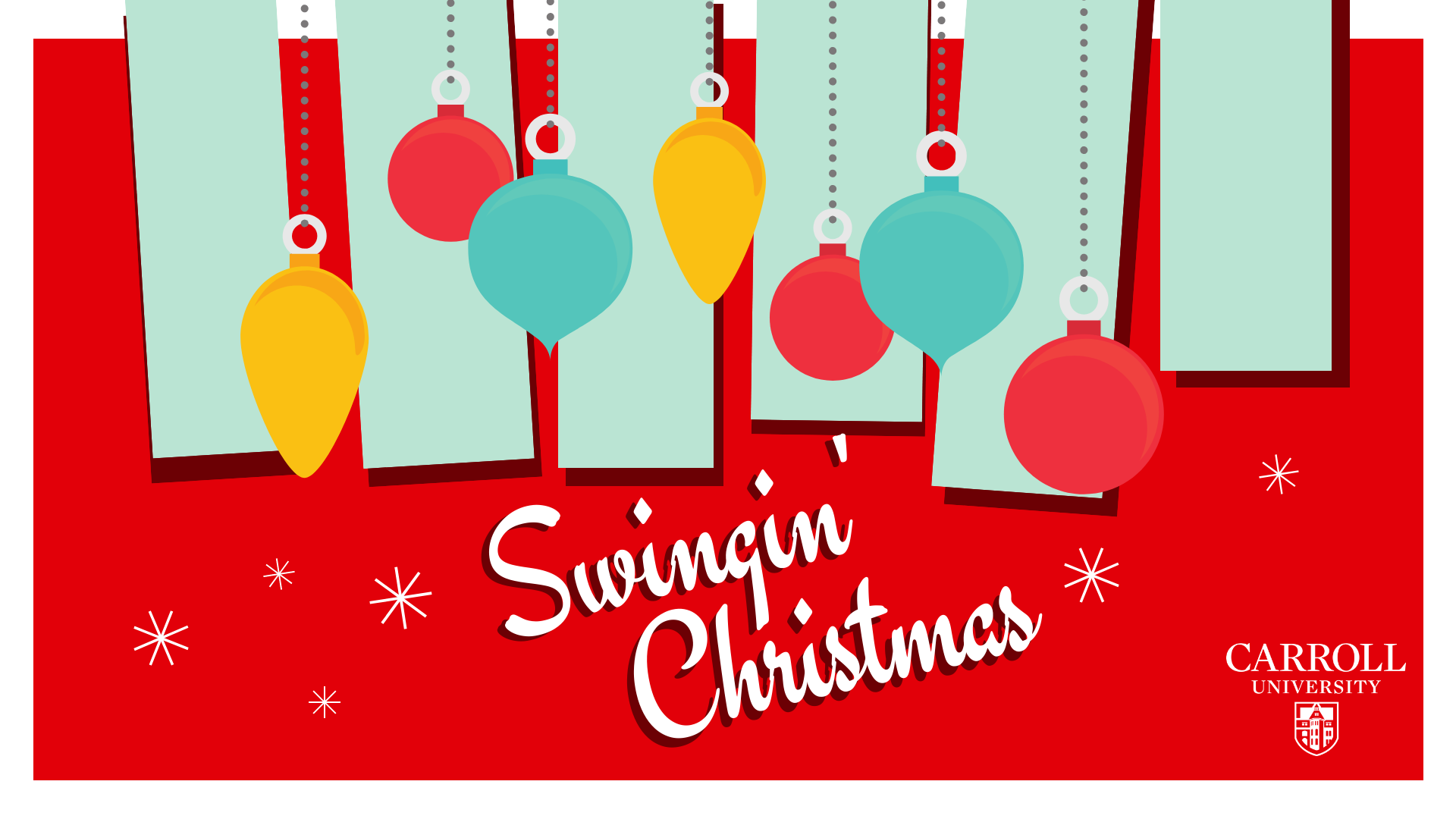 "Swingin' Christmas" featuring the Jazz Ensemble