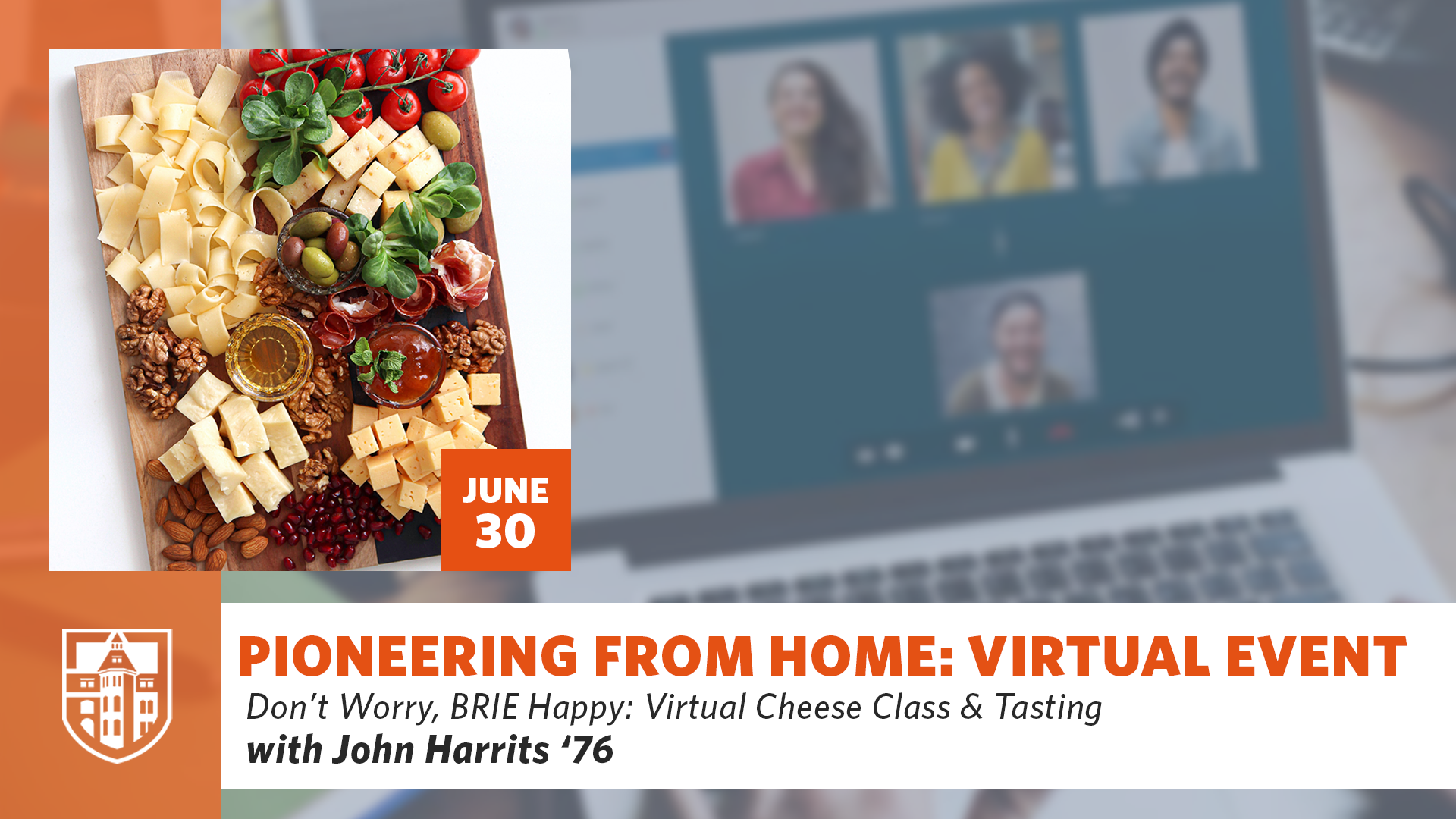Pioneering from Home: Virtual Cheese Tasting