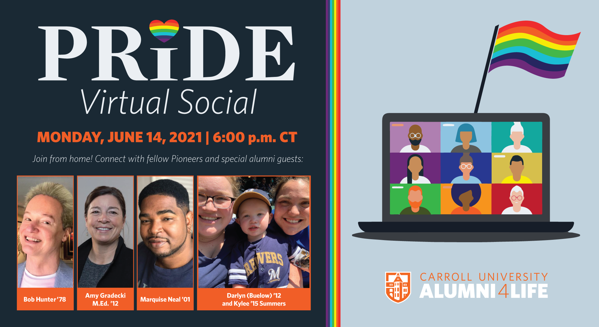 PRIDE Month Happy Hour and Virtual Social