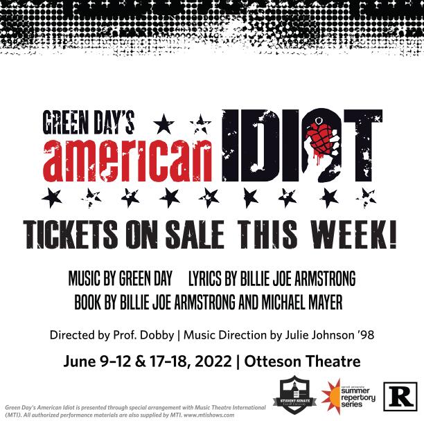 Summer Rep Theatre Production | AMERICAN IDIOT