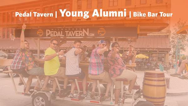 Young Alumni Pedal Tavern Bike Bar Tour