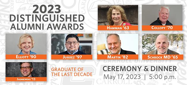 2023 Distinguished Alumni Awards Ceremony and Dinner