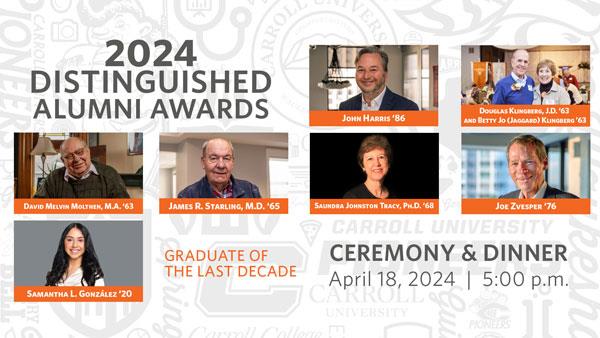 2024 Distinguished Alumni Awards Ceremony and Dinner